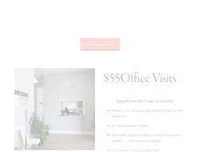 Tablet Screenshot of kwikclinic.com